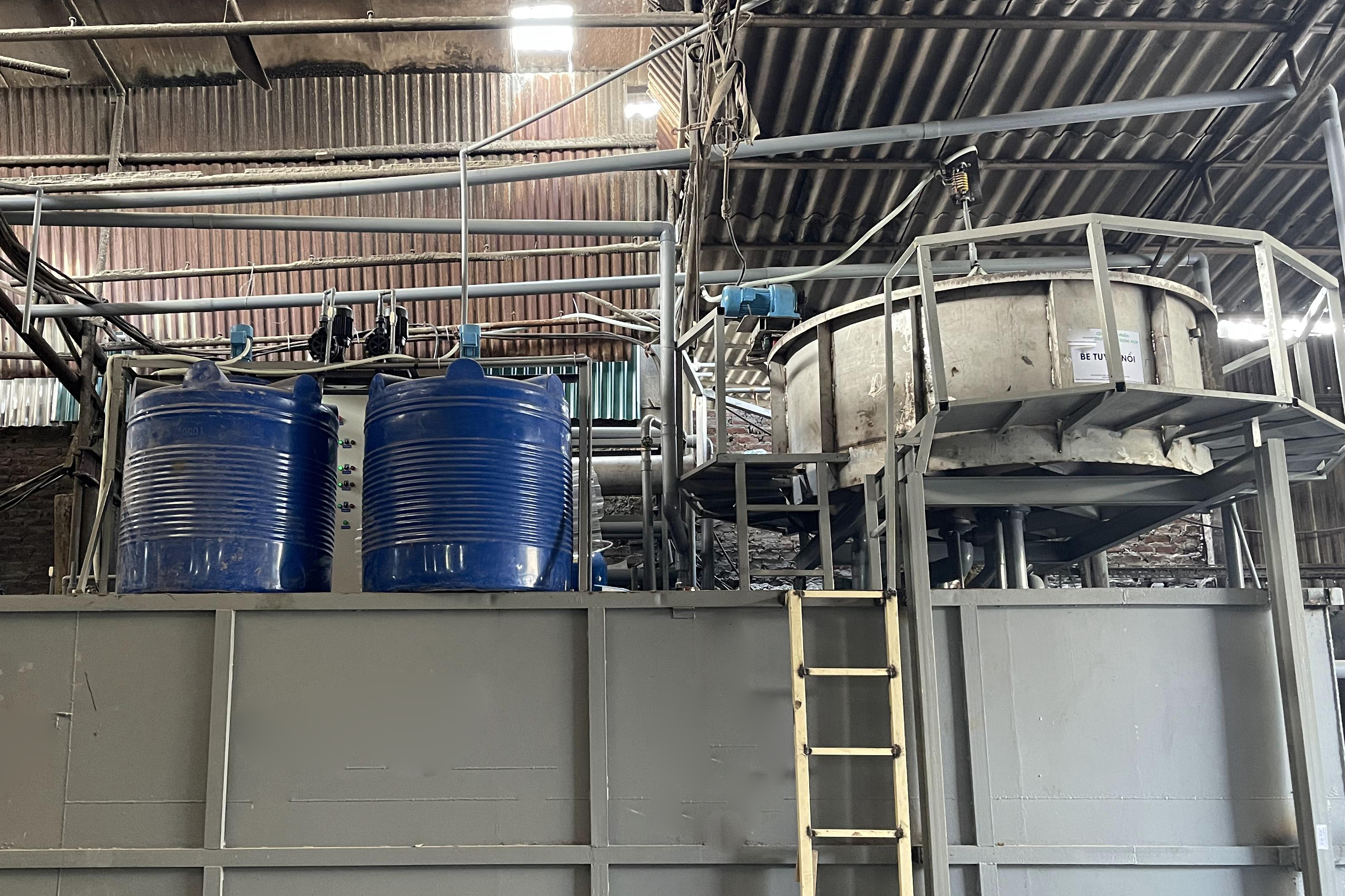  Bể tuyển nổi công suất 15m3/h